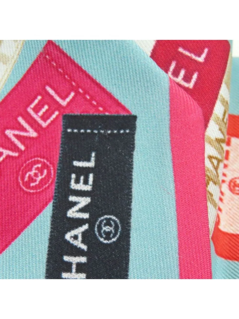 Chanel Silk Bandeau Scarf